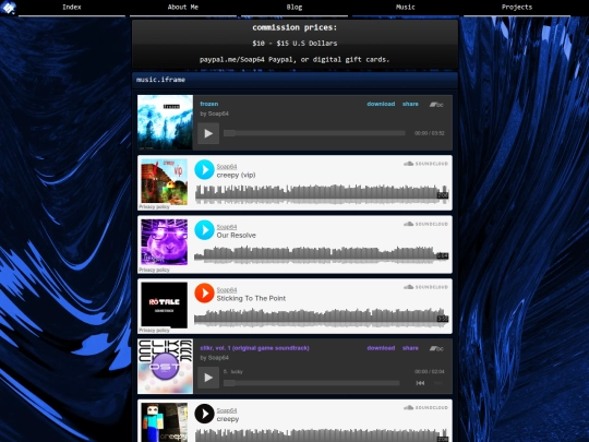 music screenshot