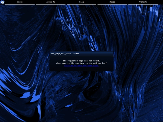 not_found screenshot