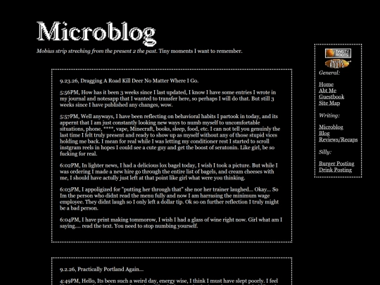 microblog screenshot