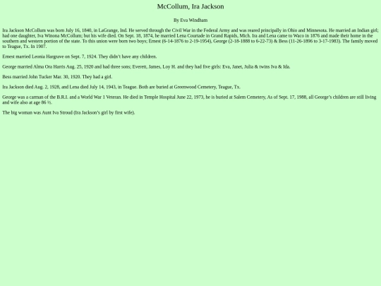 IraJMcCollum screenshot