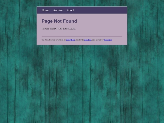 not_found screenshot
