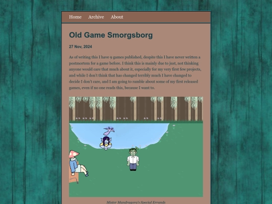 posts/2024-11-27-Old-Game-Smorgsborg screenshot