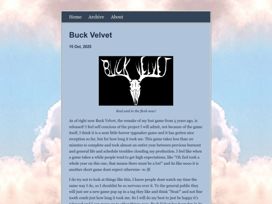posts/2025-10-15-Buck-Velvet screenshot