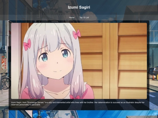 fabrigas/izumi-sagiri screenshot