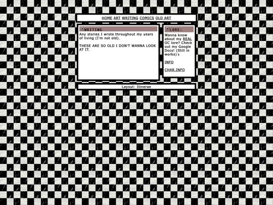 writing screenshot