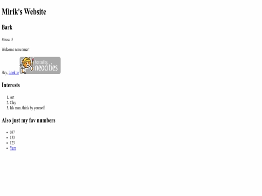 index screenshot