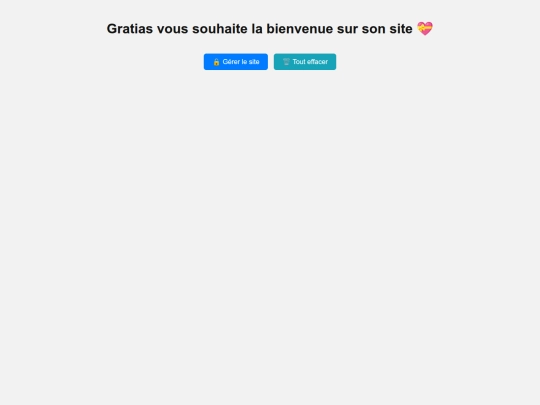 Mon site web screenshot