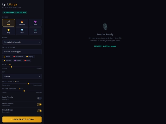 lyricforge-free22 screenshot