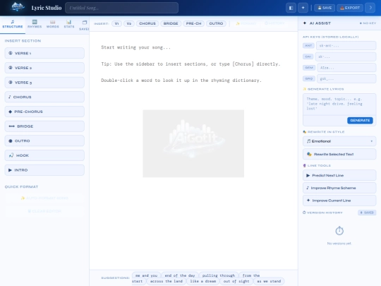 songwriting-studio_v23 screenshot