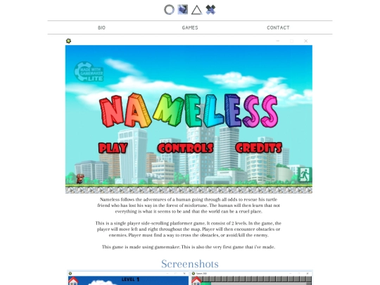 games screenshot