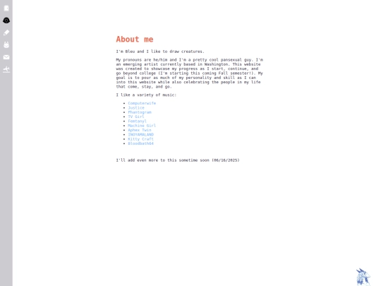 html/about screenshot