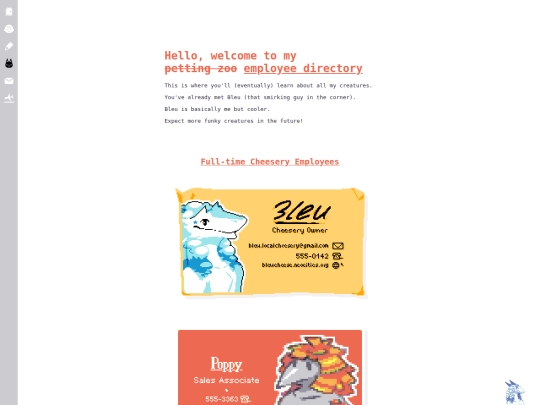 html/creatures screenshot