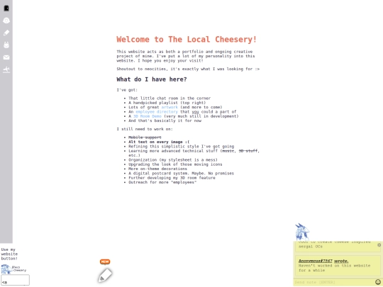html/homepage screenshot