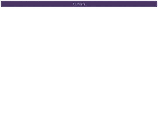 contests screenshot