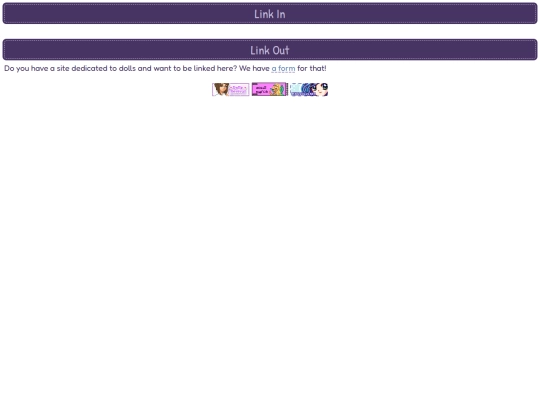 links screenshot