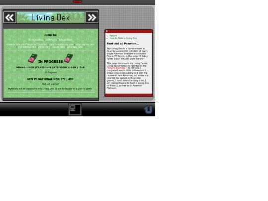 living dex/living dex screenshot