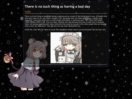 blog/badday screenshot