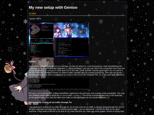 blog/installgentoo screenshot
