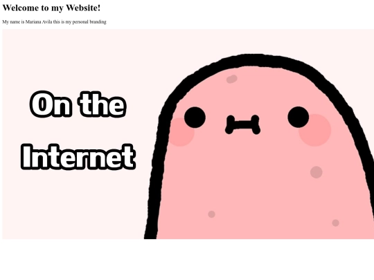 personal branding/mariana screenshot