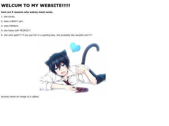 aubreysucks screenshot
