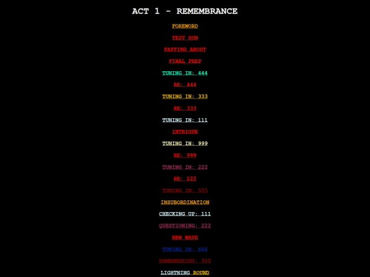 ACT1 screenshot