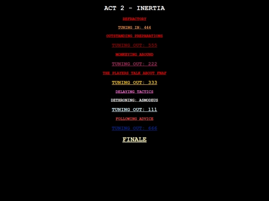 ACT2 screenshot