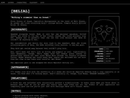 L1MLOGS/CHARACTERS/BELIAL screenshot