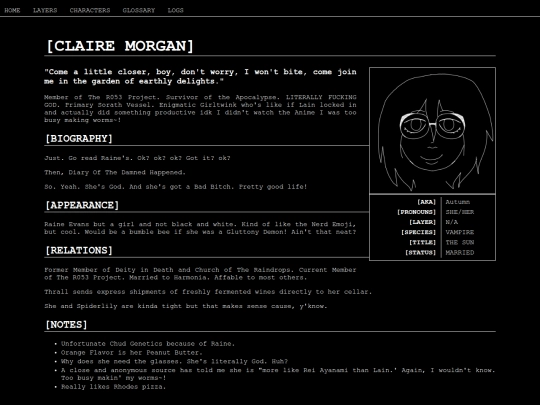 L1MLOGS/CHARACTERS/CLAIRE screenshot