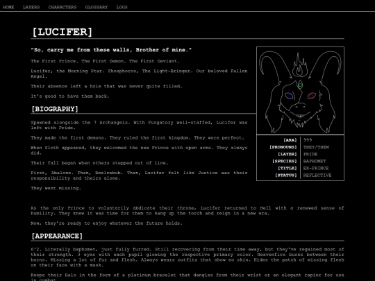 L1MLOGS/CHARACTERS/LUCIFER screenshot