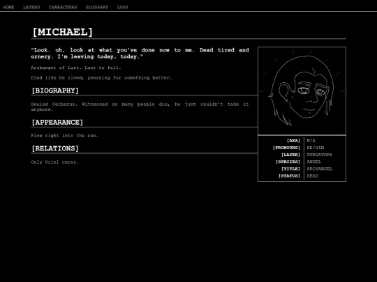 L1MLOGS/CHARACTERS/MICHAEL screenshot