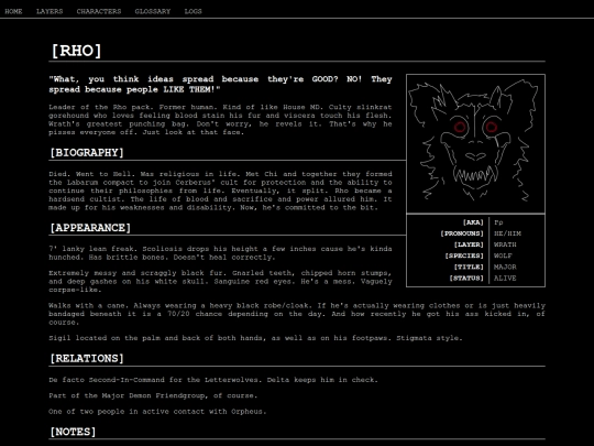 L1MLOGS/CHARACTERS/RHO screenshot