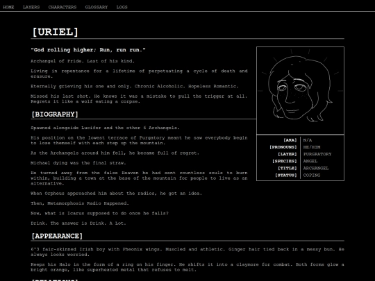 L1MLOGS/CHARACTERS/URIEL screenshot