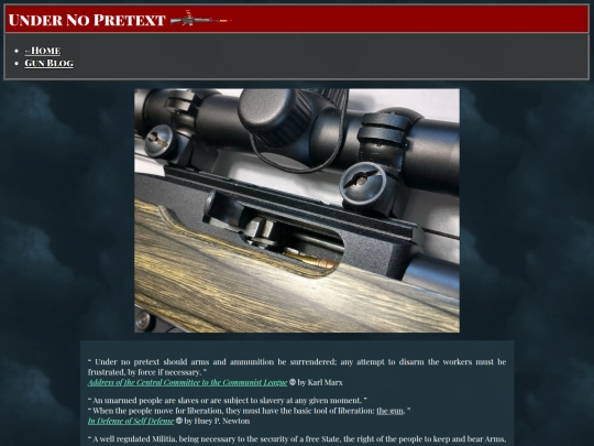 Firearms/FirearmsLanding screenshot