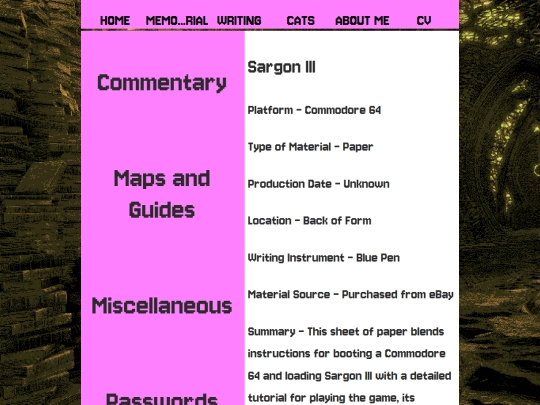 sarg32 screenshot