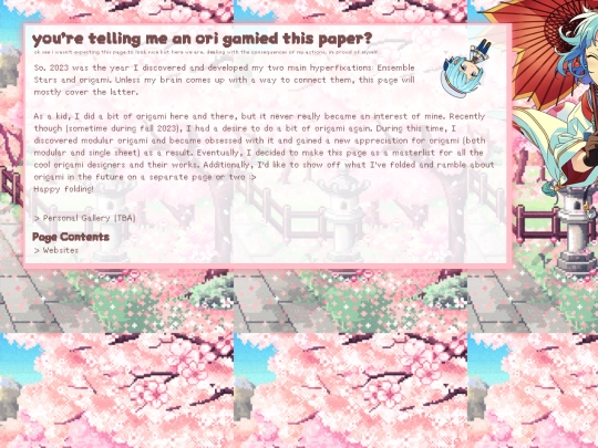 origami screenshot