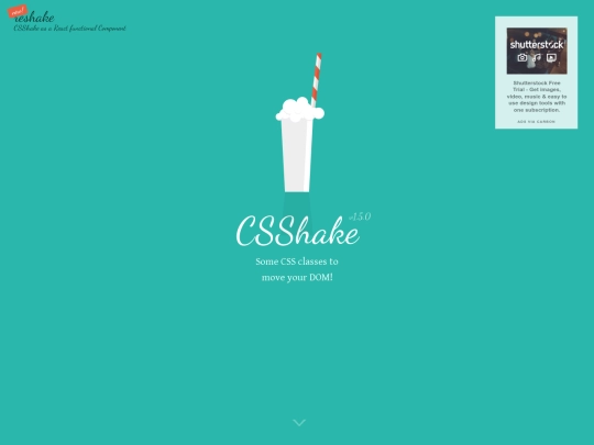 fish/node_modules/csshake screenshot
