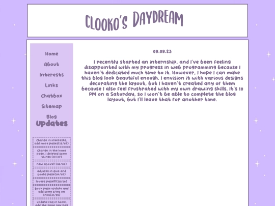 PAGES/blog screenshot