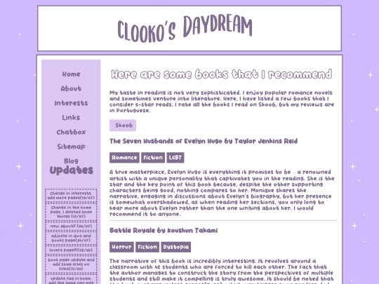 PAGES/books screenshot