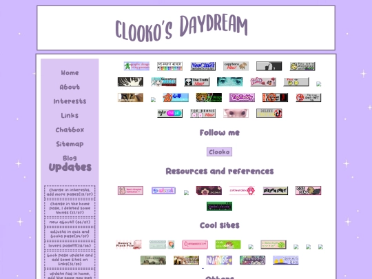 PAGES/links screenshot