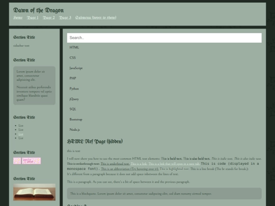 htmlref screenshot