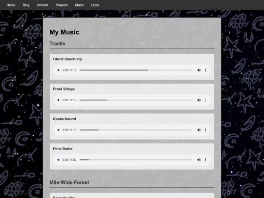 music screenshot