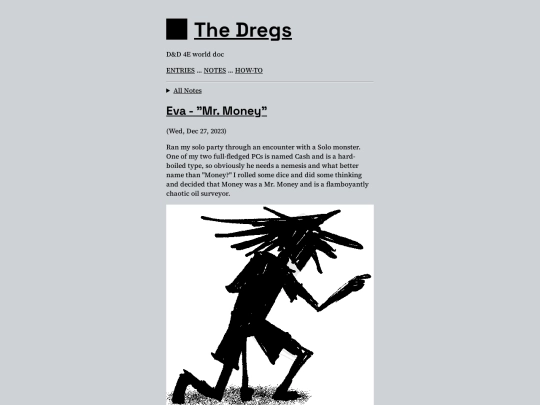 notes-landing screenshot