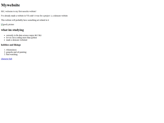 index screenshot
