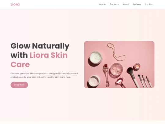 skincare screenshot