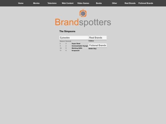 brandspotters/television/thesimpsons screenshot