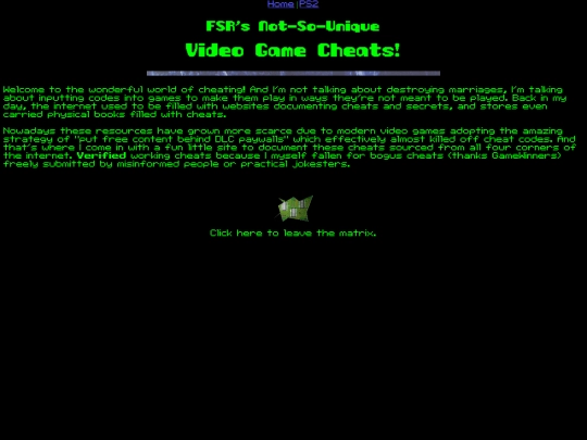 cheats screenshot