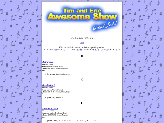 stockmusic/awesomeshow screenshot