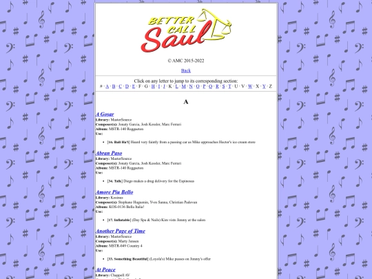 stockmusic/bettercallsaul screenshot