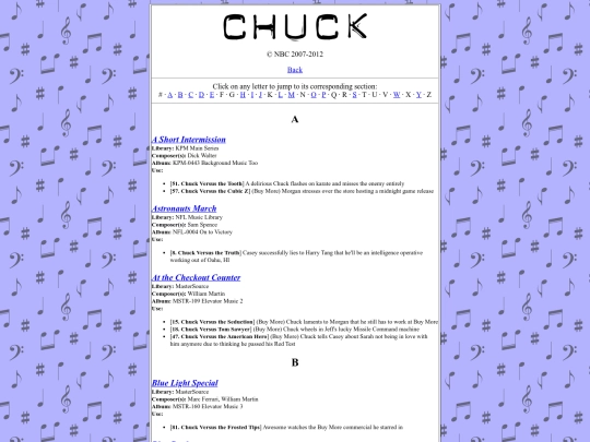stockmusic/chuck screenshot