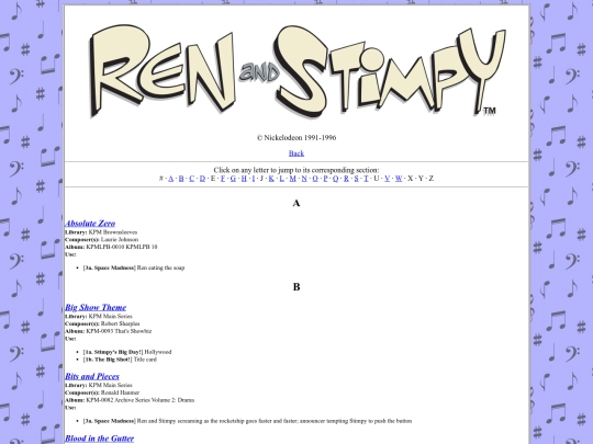 stockmusic/renandstimpy screenshot